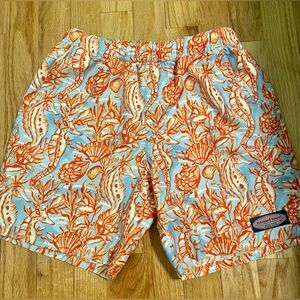 Vineyard Vines Boys Printed Chappy Swim Trunks